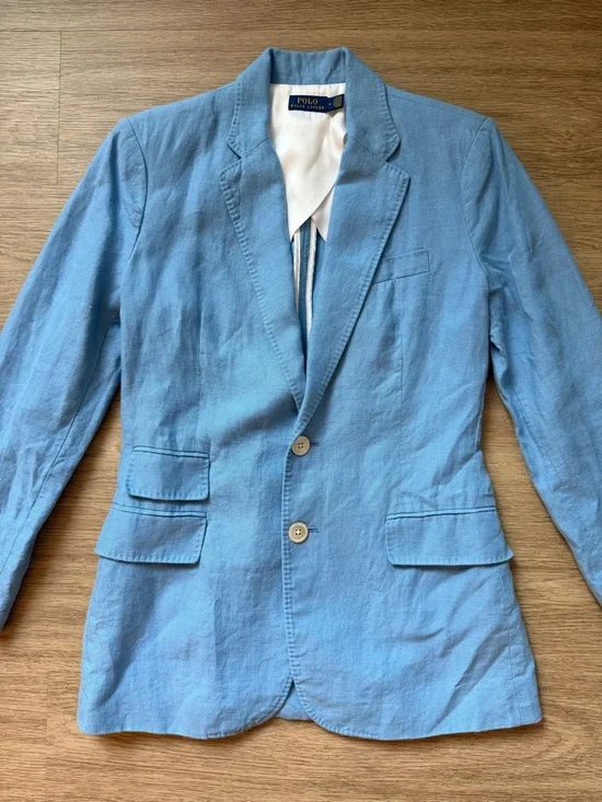 Polo Ralph Lauren 100% linen single-breasted blazer - Picture 2 of 13